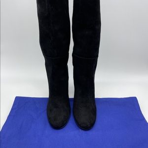 Stuart Weitzman 5050 Slip-On Knee High-Heeled Boot